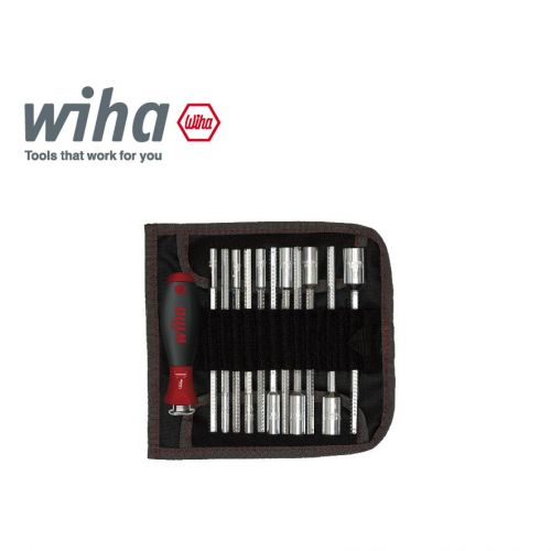 德國 Wiha 12件六號套筒起子工具包 U106 T12